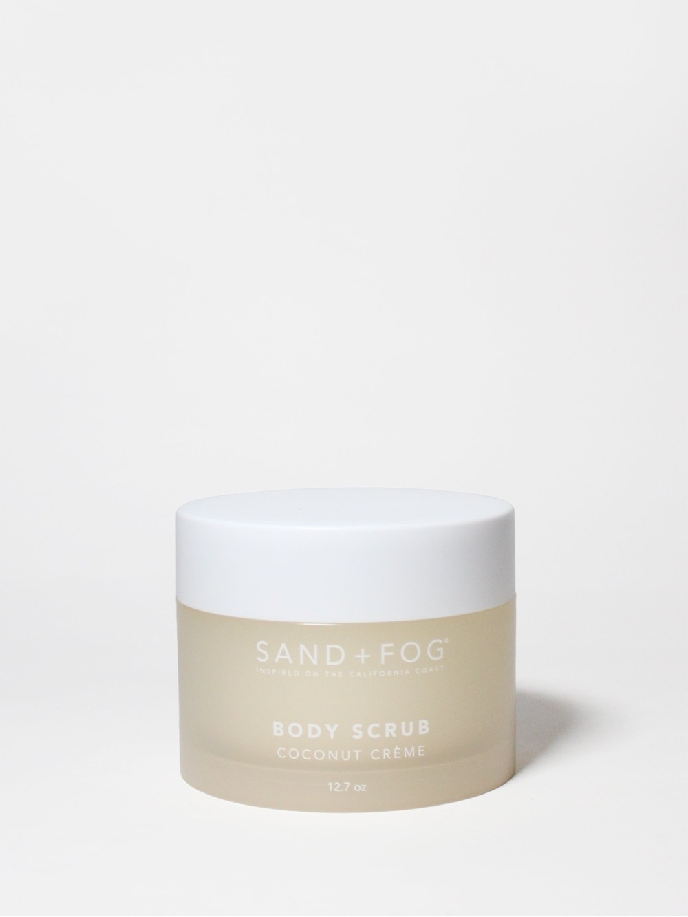 Sand + Fog Coconut Crème Body Scrub 12.7 oz New